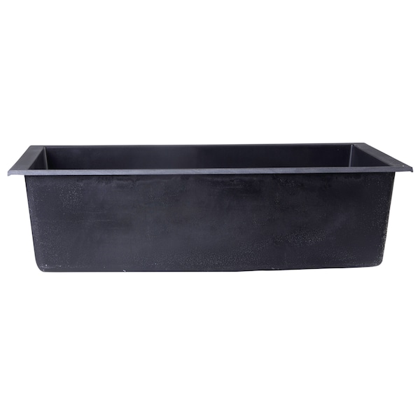 Black 30 Undermount Sgl Bowl Granite Composite Kitchen Sink